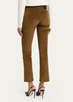 TOM FORDVelvet Slim-Leg Ankle Trousers