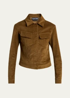 TOM FORDVelvet Slim Single-Breasted Jacket