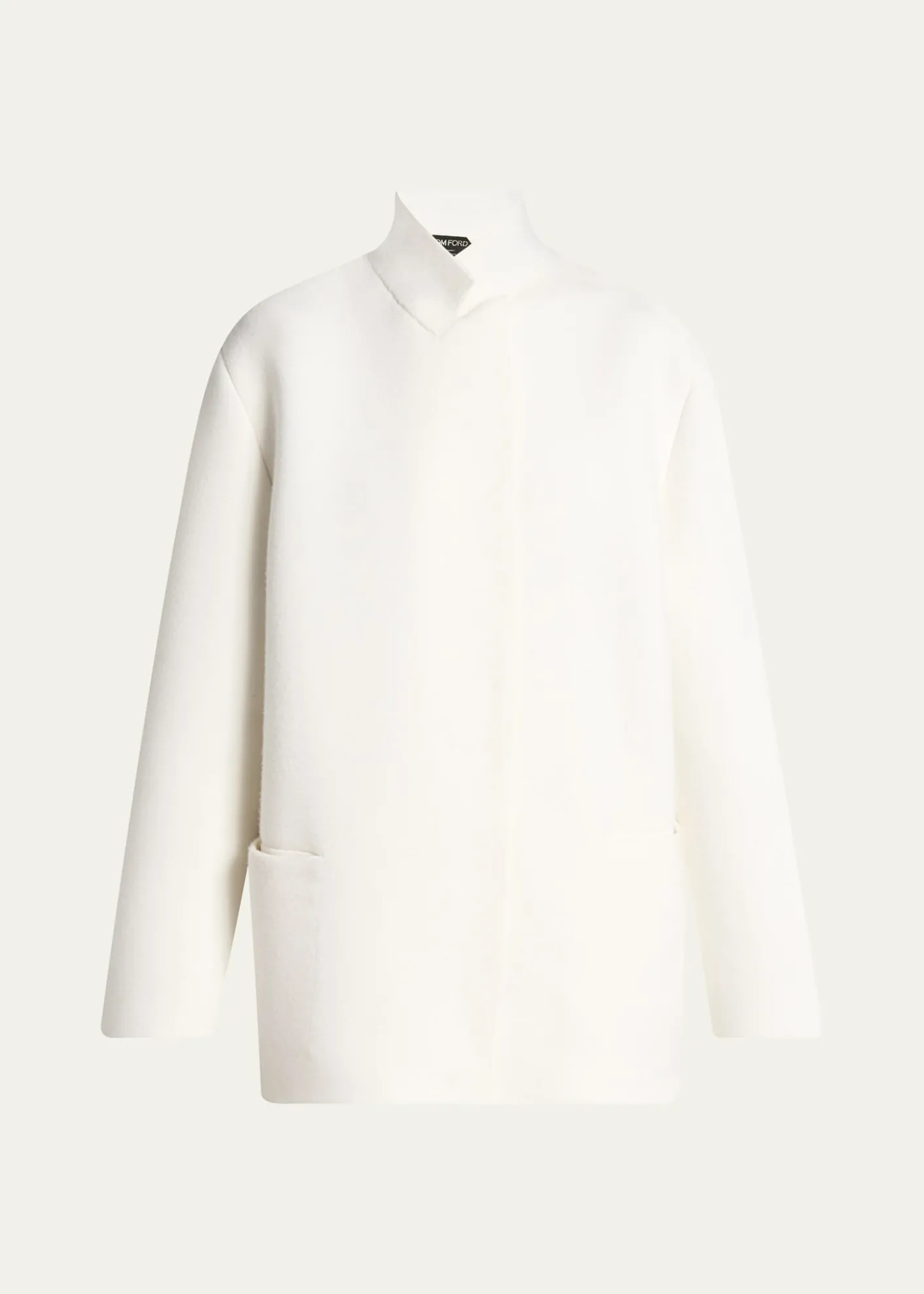 TOM FORDWool-Cashmere Knit Jacket