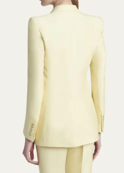 TOM FORDWool Silk Single-Breasted Jacket