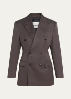 TONYWACKDouble-Breasted Wool Blazer