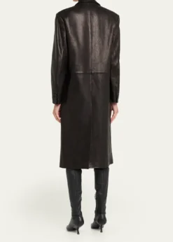 TONYWACKVegetable-Tanned Leather Coat