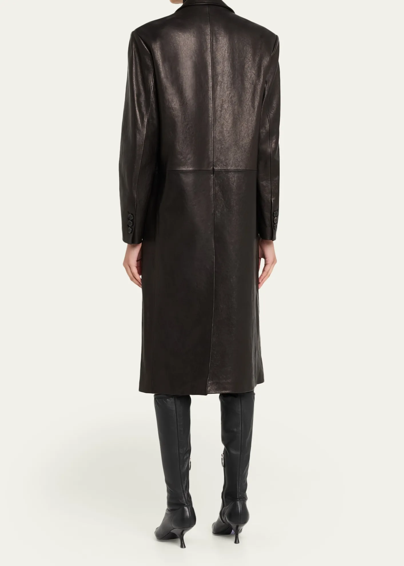 TONYWACKVegetable-Tanned Leather Coat
