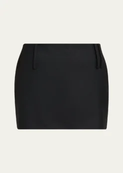 TONYWACKWool Mini Skirt