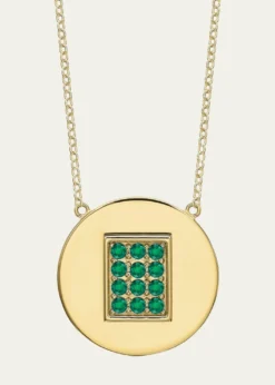 Tracee Nichols14K Gold Emerald Birthstone Necklace