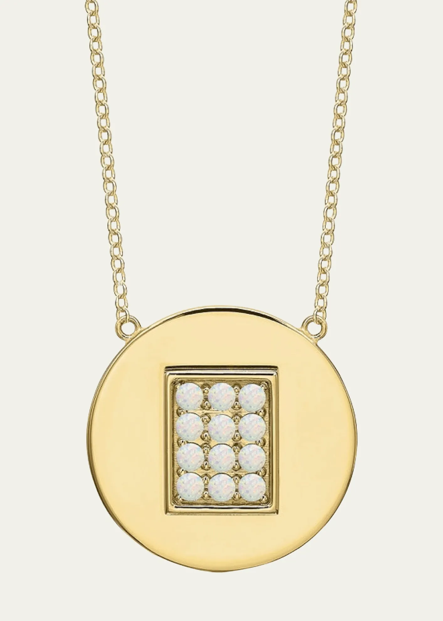 Tracee Nichols14K Gold Opal Birthstone Necklace
