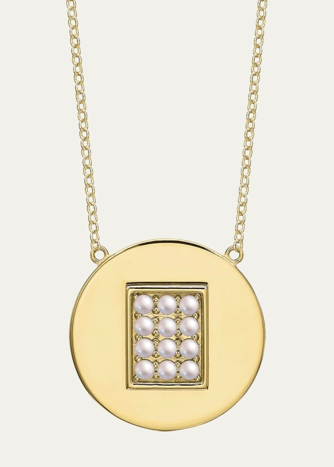 Tracee Nichols14K Gold Pearl Birthstone Necklace