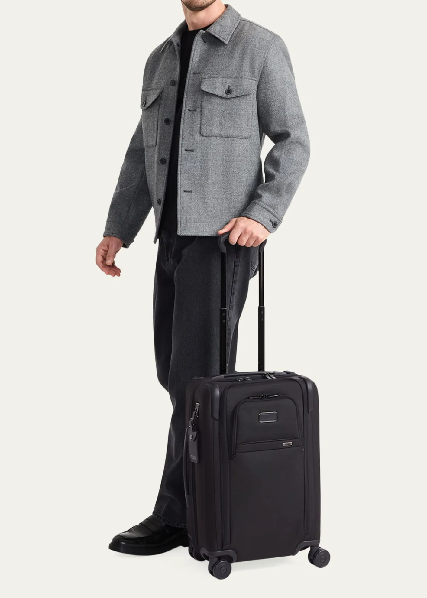 TUMIAlpha Dual Access Expandable Carry-On Luggage