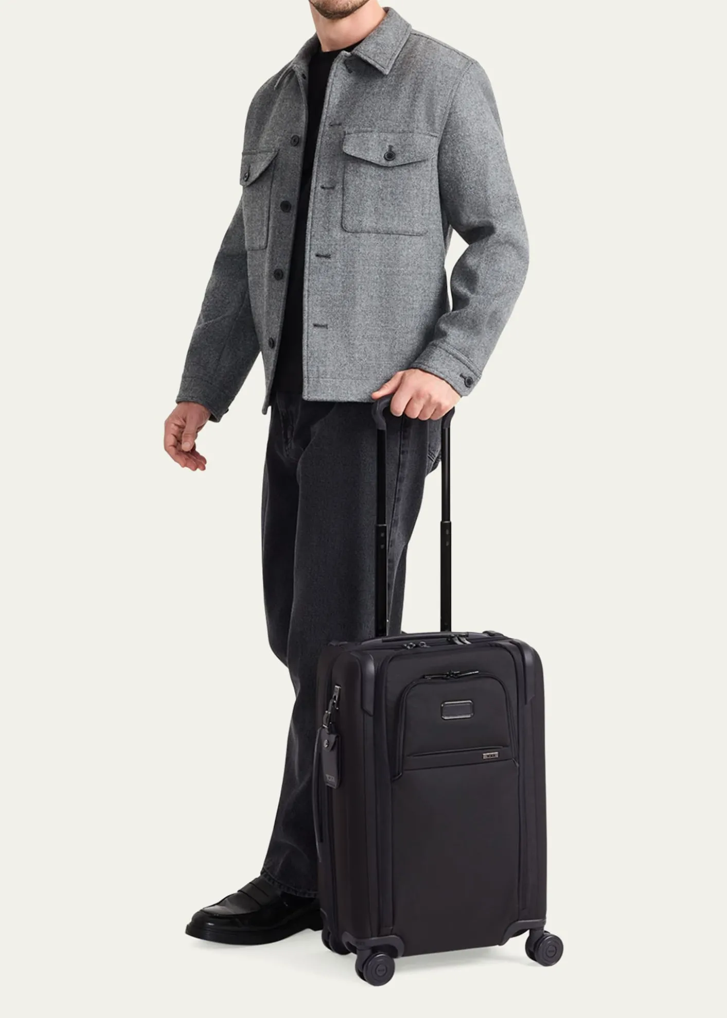 TUMIAlpha Dual Access Expandable Carry-On Luggage