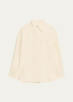 TWPBig Joe Linen Button-Front Shirt