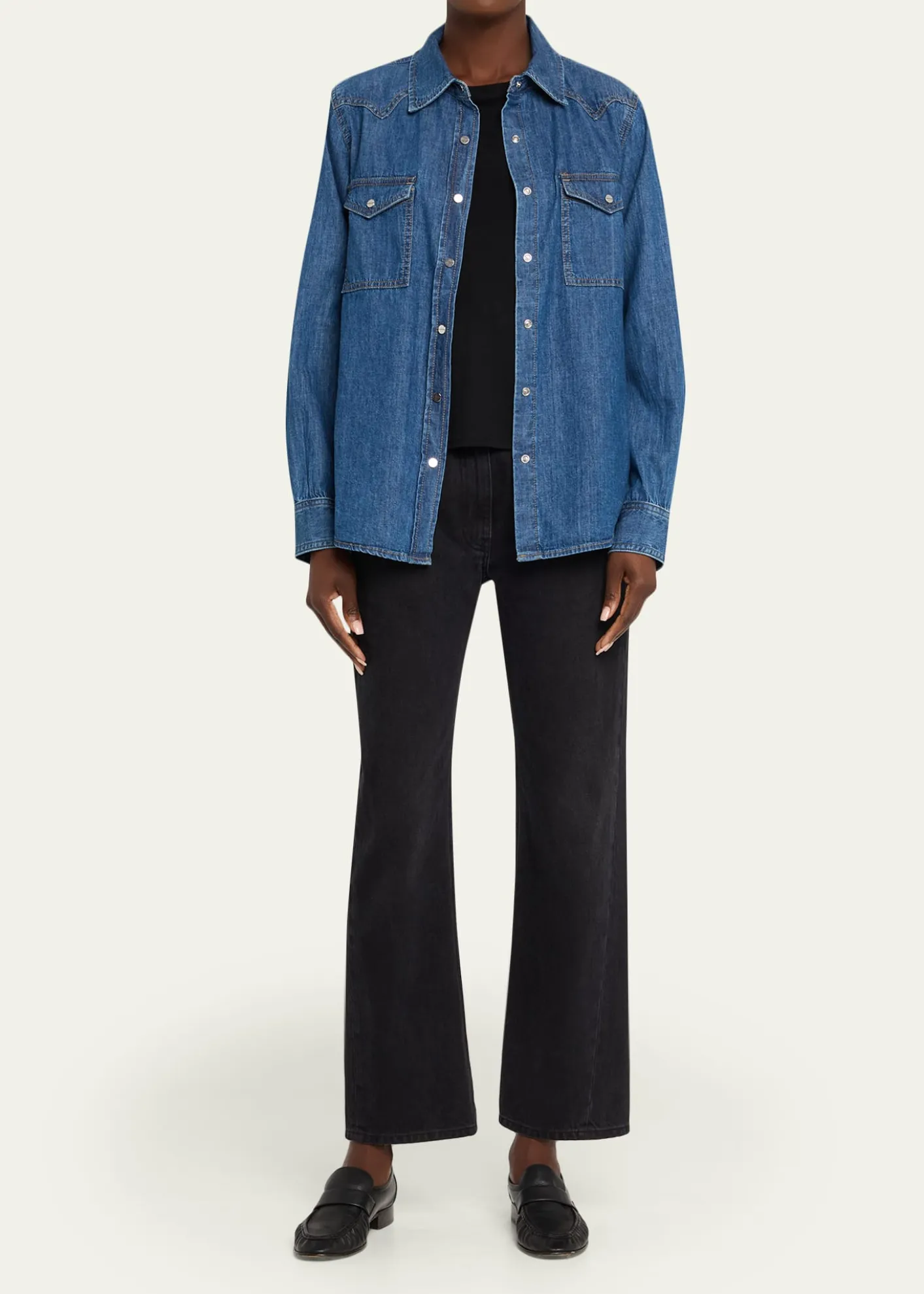TWPCowboy Take Me Away Denim Shirt