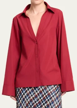 TWPDeep V Relaxed Shirt