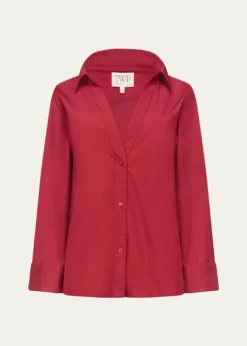 TWPDeep V Relaxed Shirt