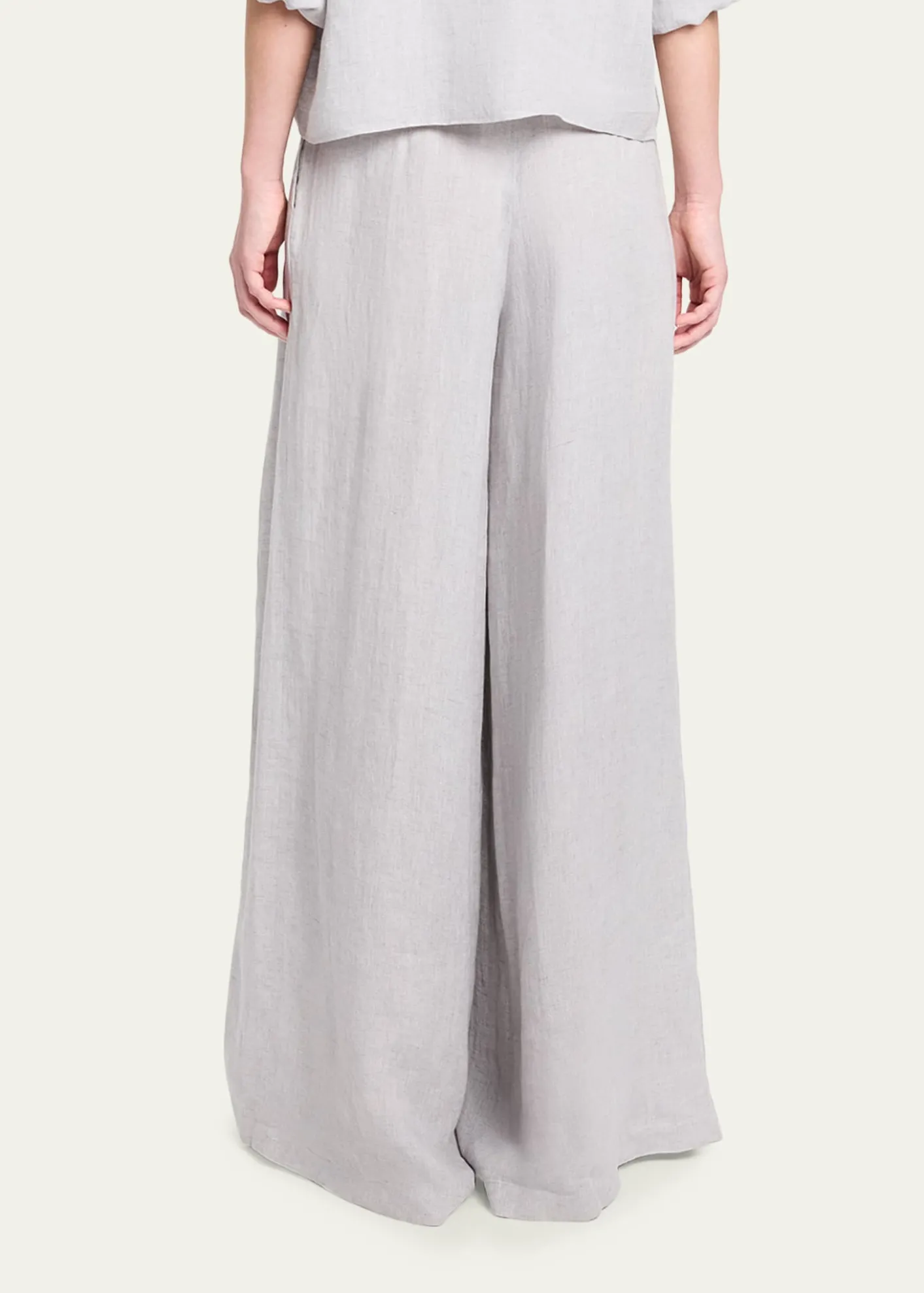 TWPDrew Hemp Wide-Leg Pants