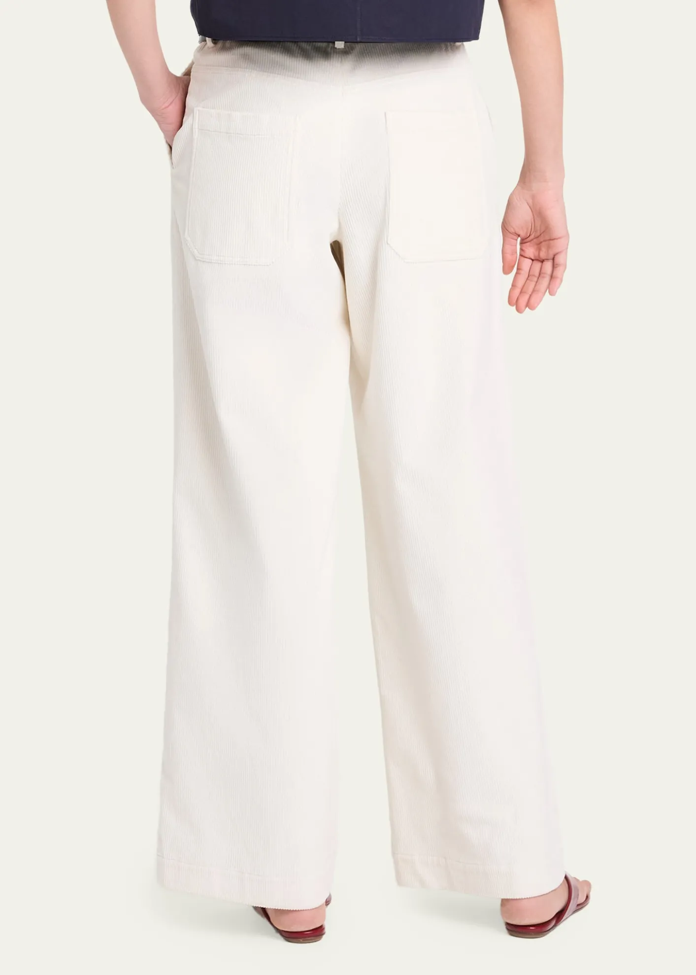 TWPDylan Corduroy Wide-Leg Pants