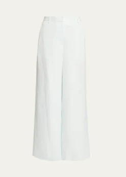 TWPDylan Pants in Coated Viscose Linen