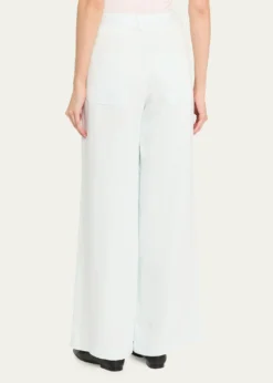 TWPDylan Pants in Coated Viscose Linen