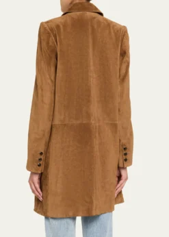 TWPEasy Suede Car Coat