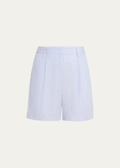 TWPHenry St Shorts in Spaced Shirt Striping