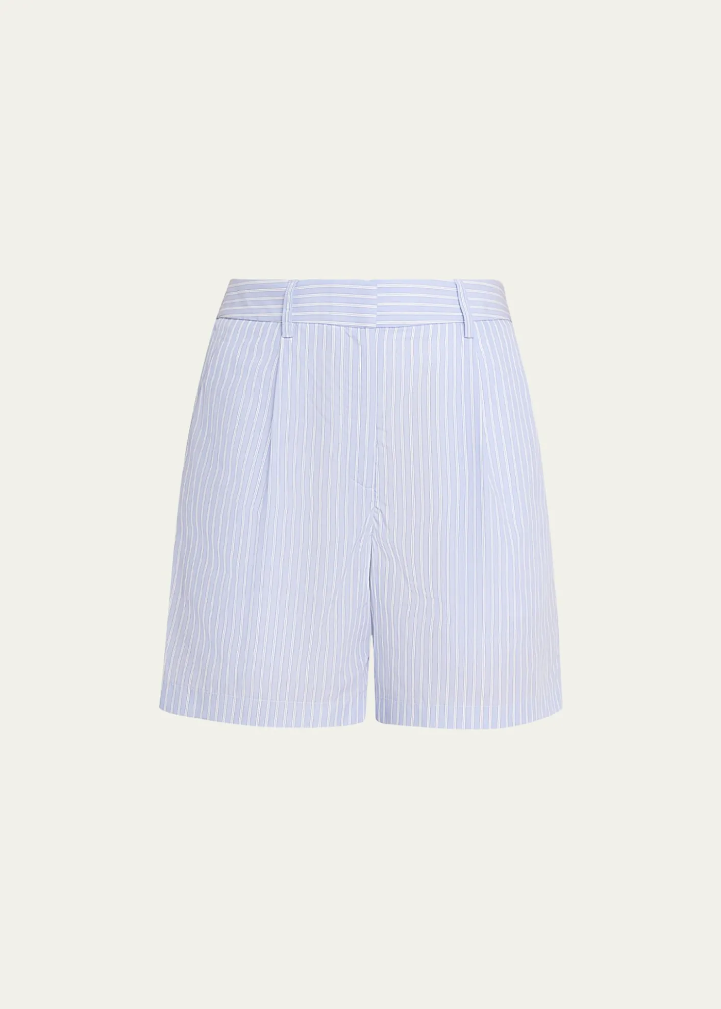 TWPHenry St Shorts in Spaced Shirt Striping