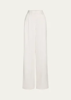 TWPHudson St Pants in Coated Viscose Linen