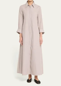 TWPJennys Striped Maxi Shirtdress