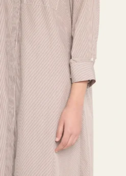 TWPJennys Striped Maxi Shirtdress