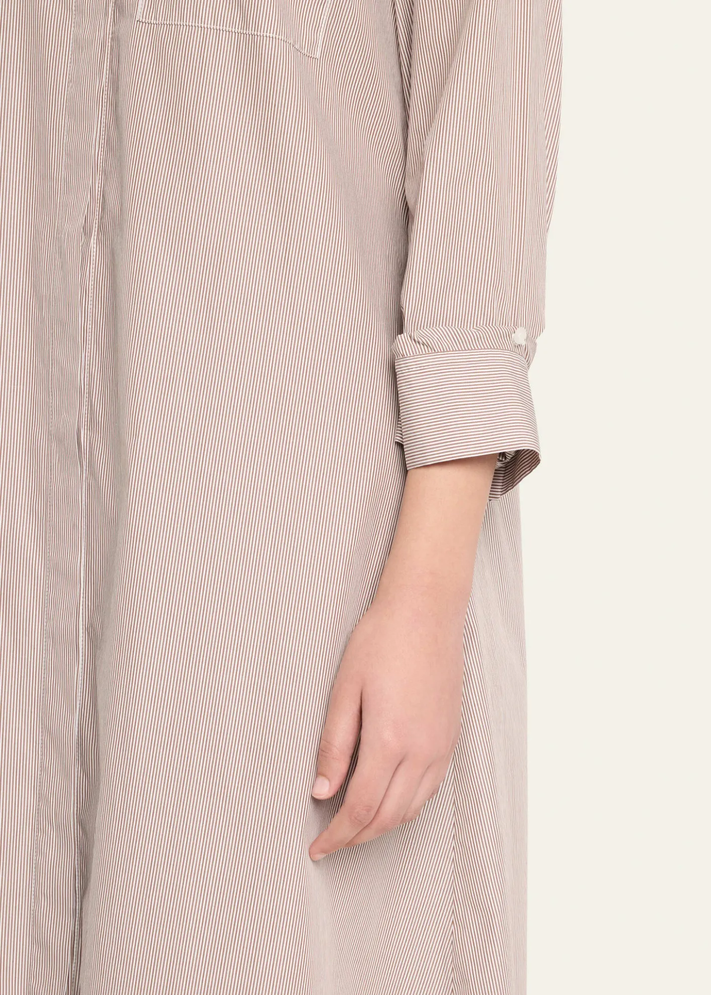 TWPJennys Striped Maxi Shirtdress