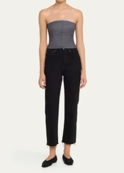 TWPJillian Lightweight Viscose-Wool Bustier