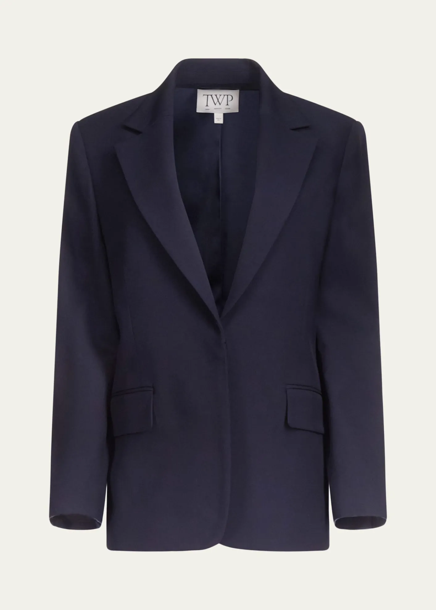 TWPJillian Single-Breasted Wool Blazer