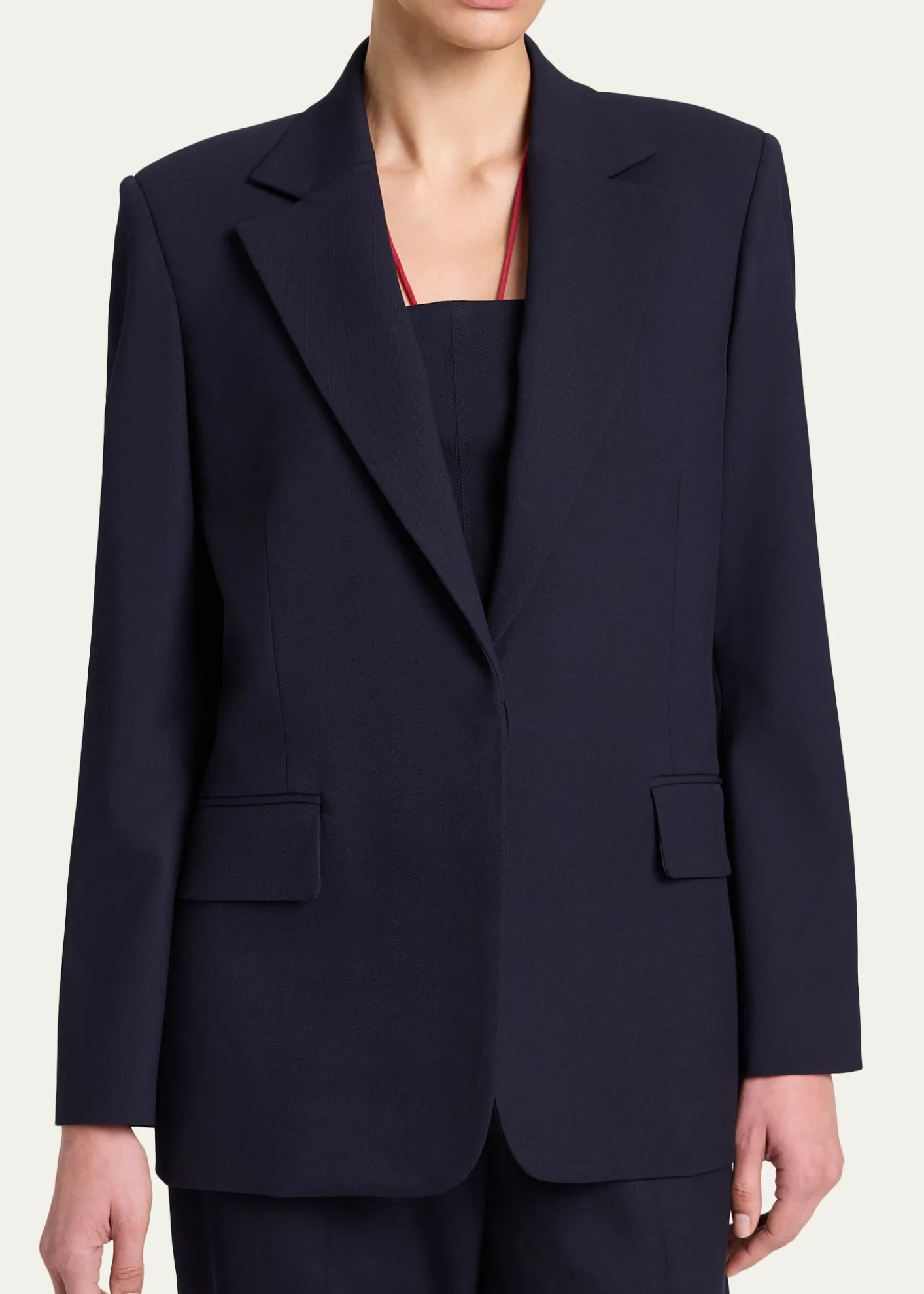 TWPJillian Single-Breasted Wool Blazer