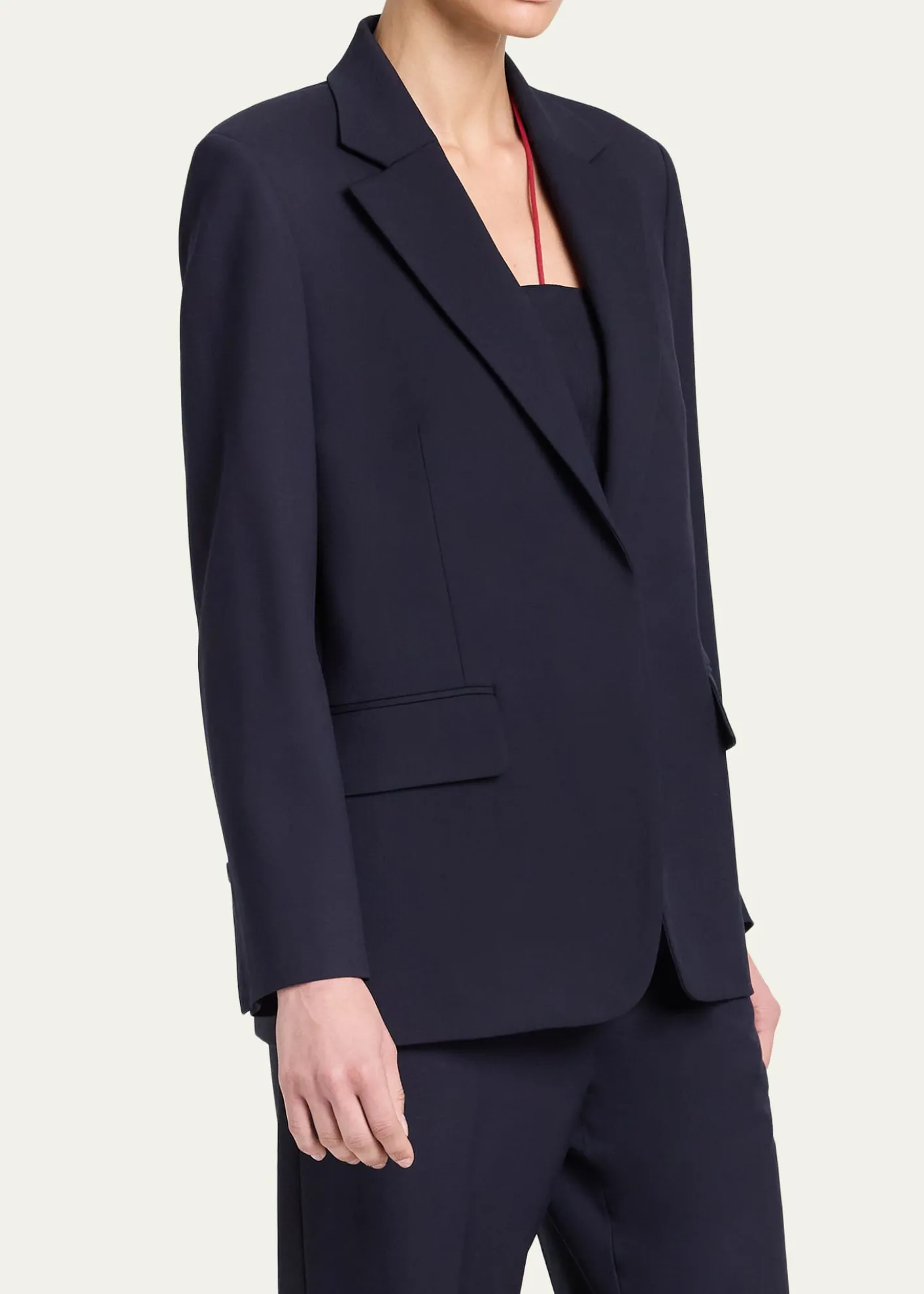 TWPJillian Single-Breasted Wool Blazer