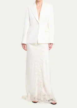 TWPLace Silk Maxi Skirt