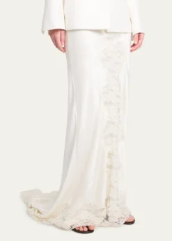 TWPLace Silk Maxi Skirt
