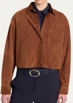 TWPLittle Big Joe Shirt in Suede