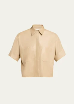 TWPMy Newest Mistake Shirt in Leather