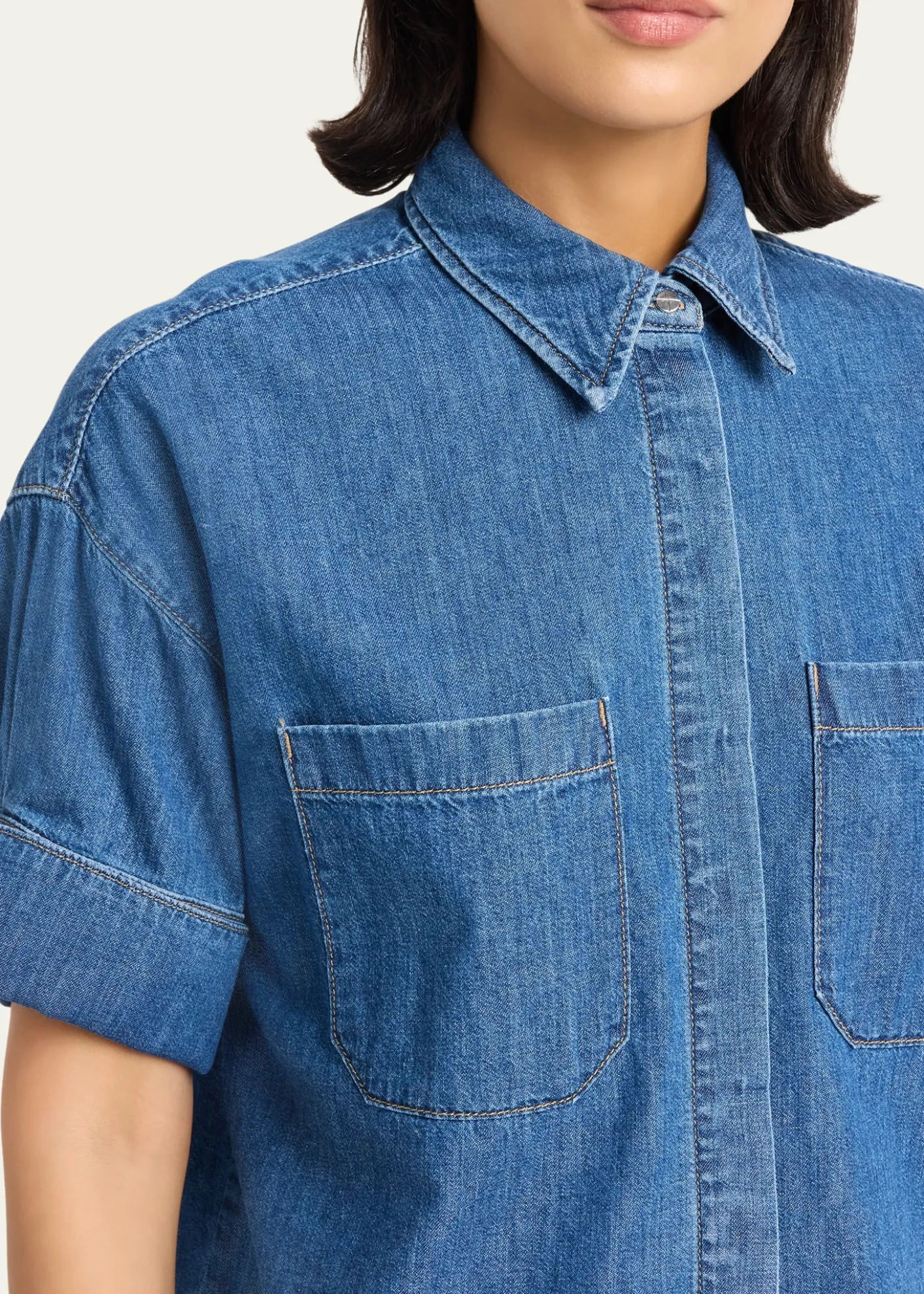 TWPMy Newest Mistake Shirt in Denim