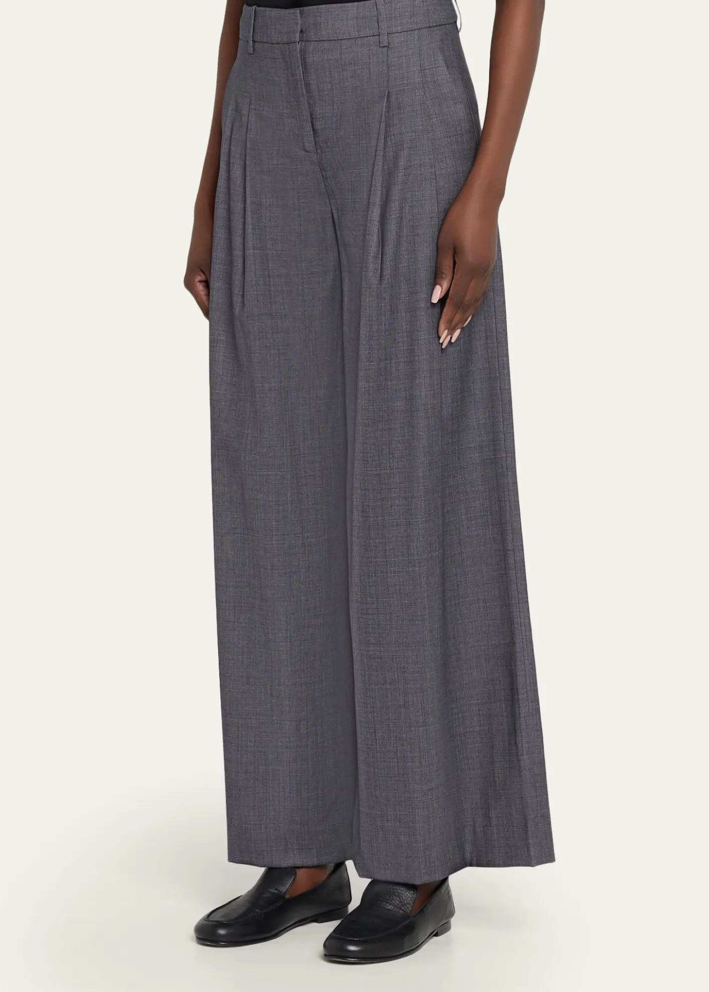 TWPNew Didi Lightweight Viscose-Wool Trousers