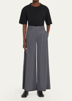 TWPNew Didi Lightweight Viscose-Wool Trousers