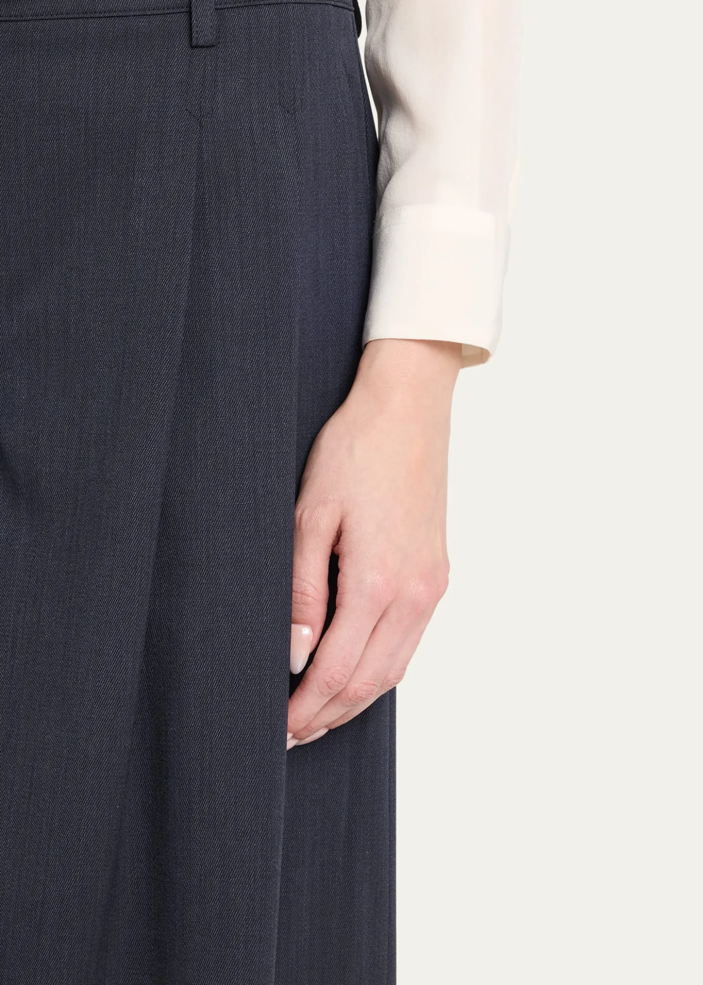 TWPNew Didi Wool-Blend Wide-Leg Pants