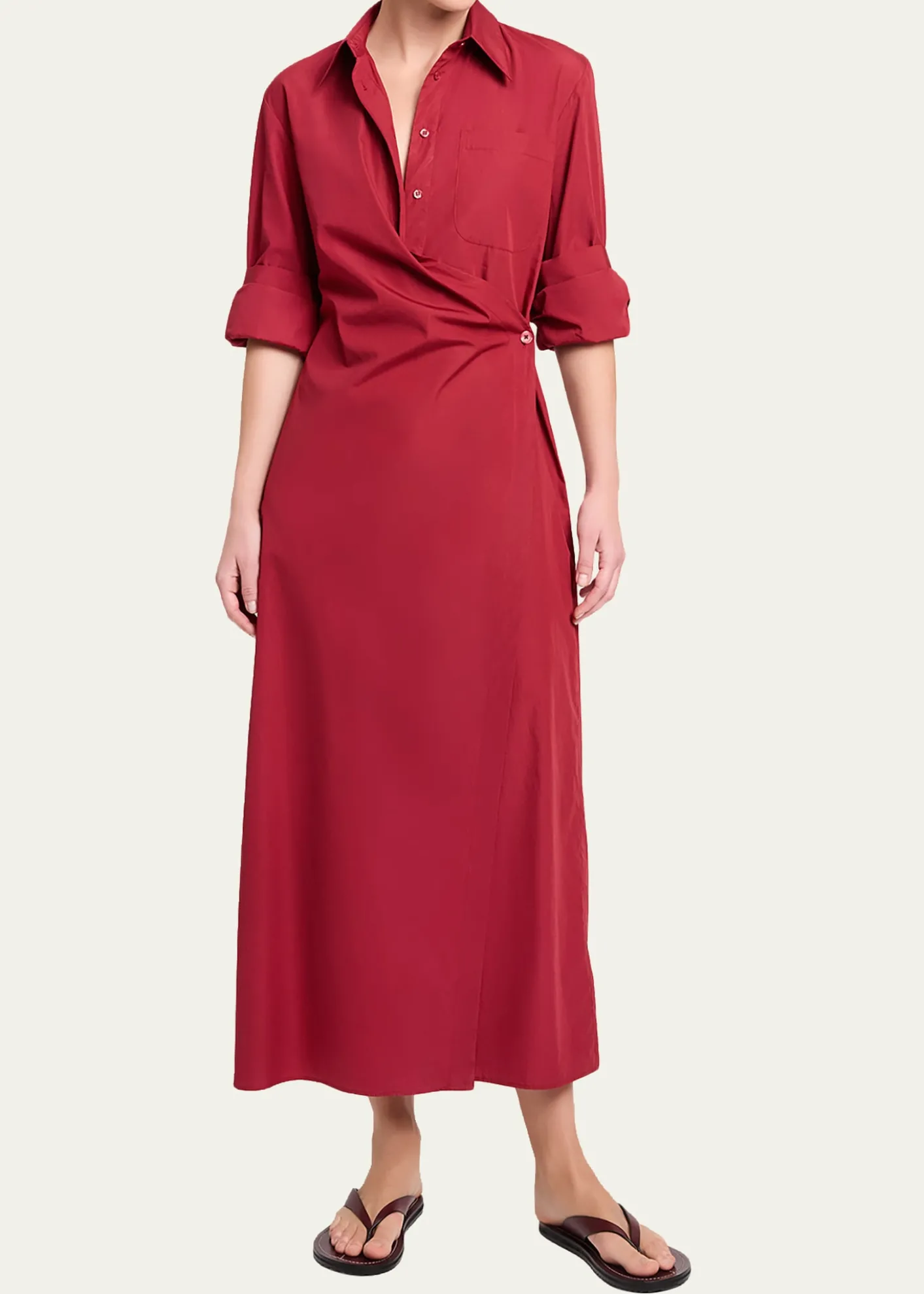 TWPNew Earl Maxi Shirtdress
