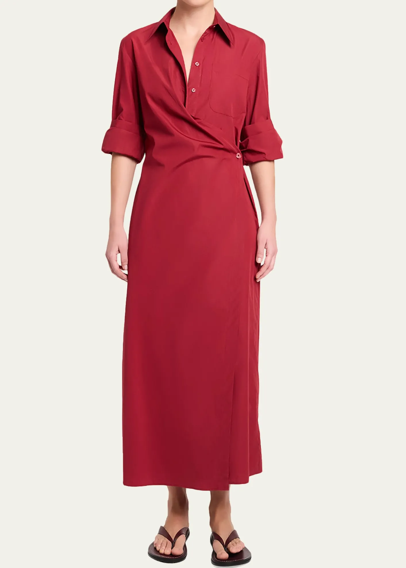 TWPNew Earl Maxi Shirtdress