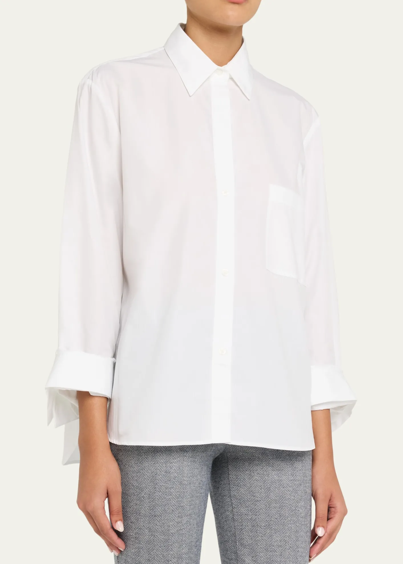 TWPNew Morning After Shirt in Superfine Cotton