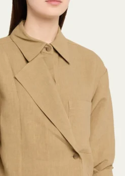 TWPNext Chapter Washed Linen Top