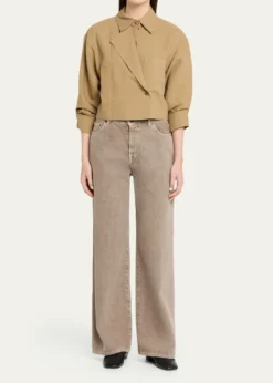 TWPNext Chapter Washed Linen Top