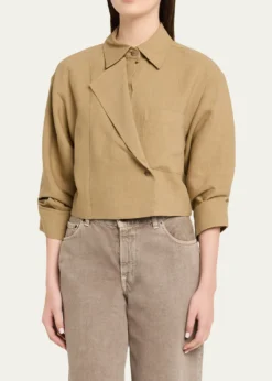 TWPNext Chapter Washed Linen Top