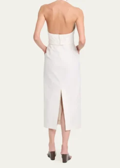 TWPOn Again Off Again Halter Midi Dress