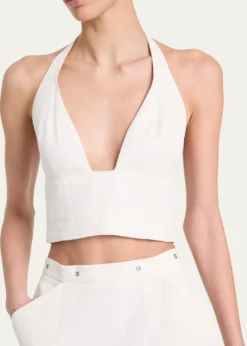 TWPOn Again Off Again Halter Midi Dress