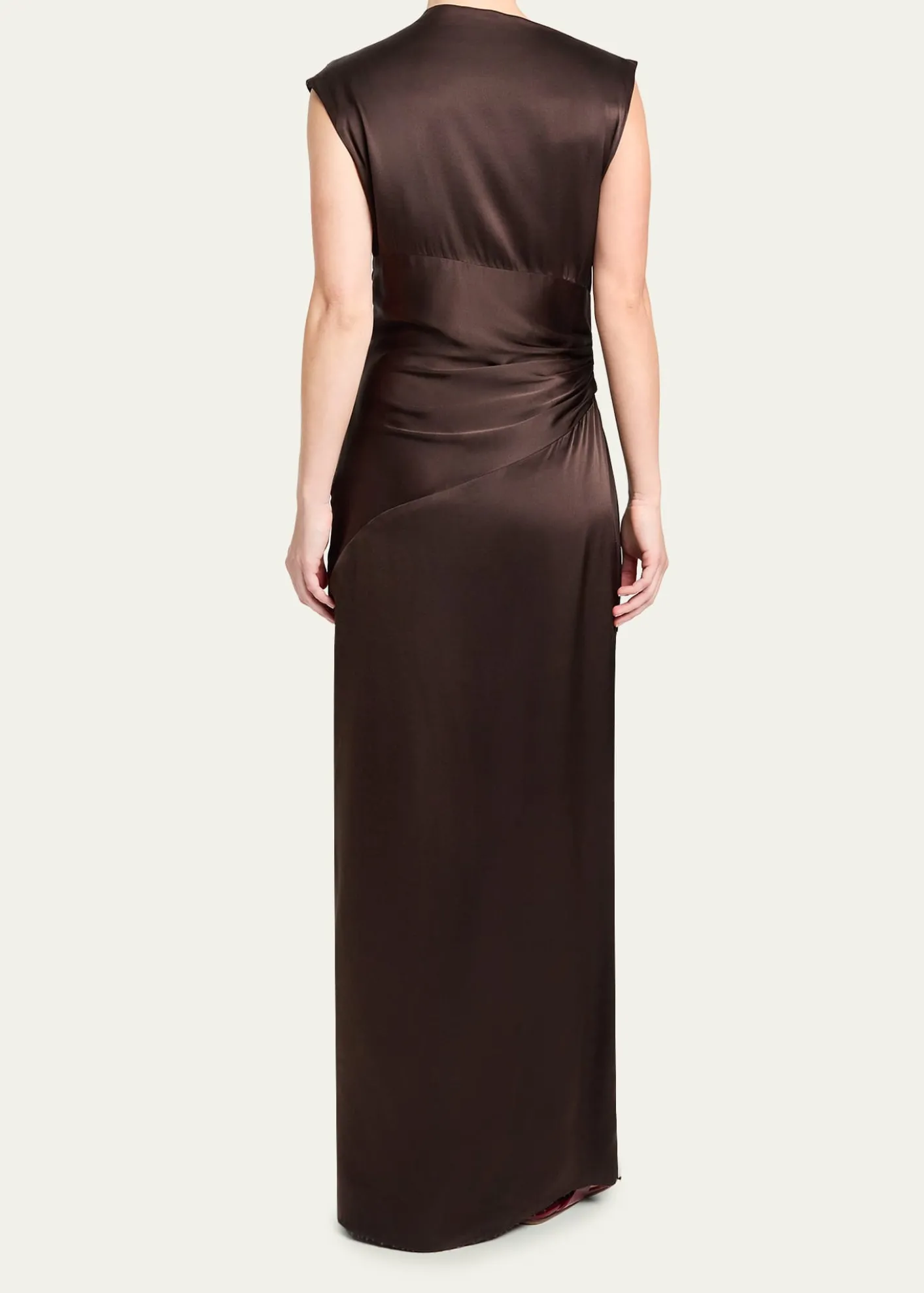 TWPOn the Side Silk Maxi Dress