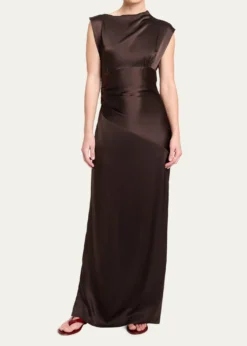 TWPOn the Side Silk Maxi Dress